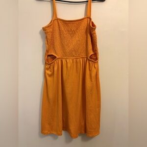 Derek Heart Vibrant Orange Kids Dress